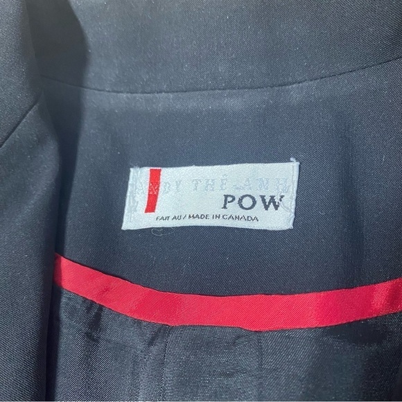 Andy Thê-Anh Canadian Designer Black Blazer Size 6 - Picture 4 of 10